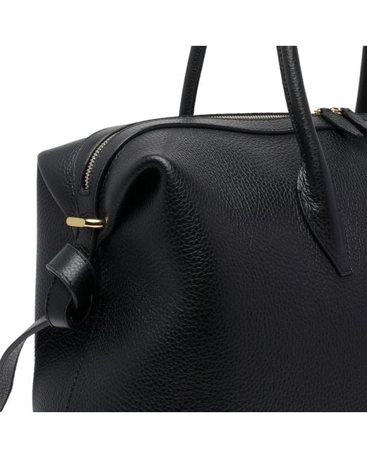 Yuzefi Black Large Brioche Duffle Bag