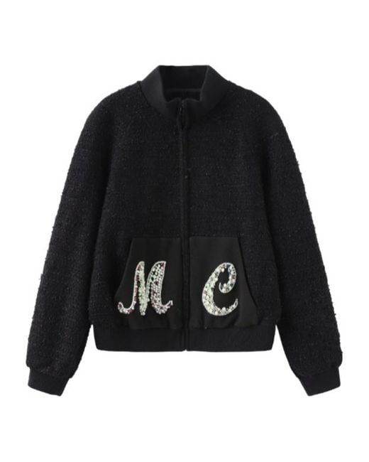 Marissa Chiara Black Long Sleeve Jacket