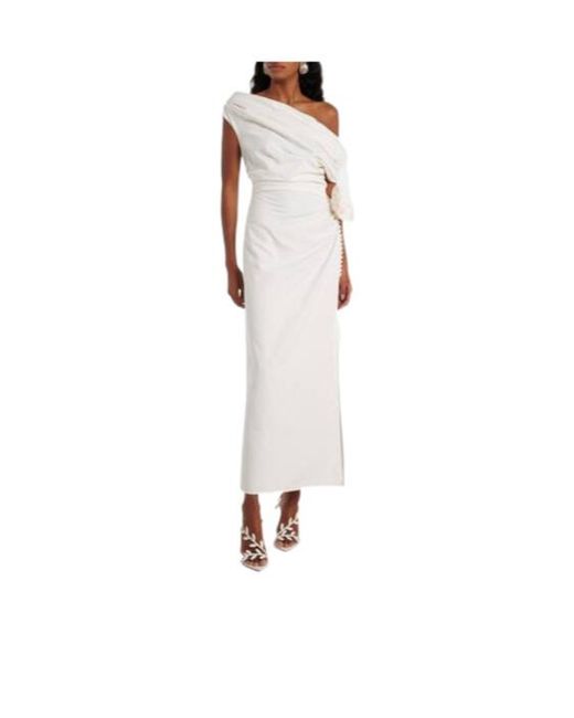 Gianvito Rossi White High Heel Leather Sandals