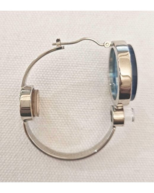 Dior Blue Oscope Earrings
