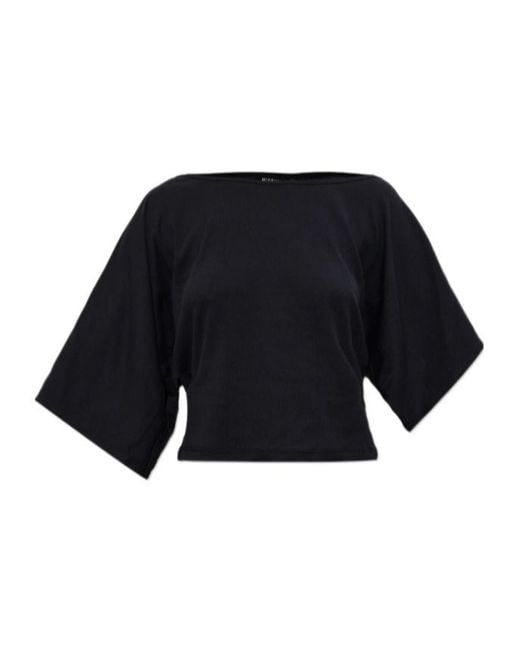M I S B H V Blue Holywood Baby Top