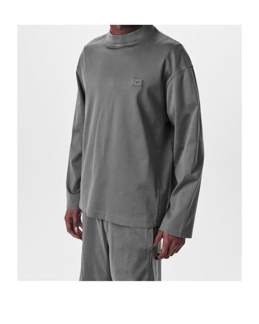 Dolce & Gabbana Gray Crew Neck Jumper for men