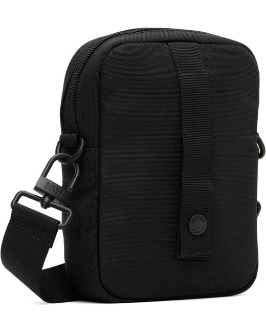KENZO Black Logo Detailed Shoulder Bag for men