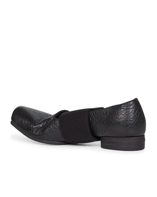 Uma Wang Black Ballet Strap Ballet Flats