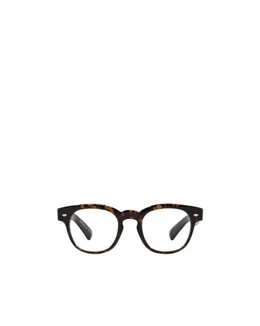 Oliver Peoples White Allenby Tortoiseshell-Effect Glasses for men