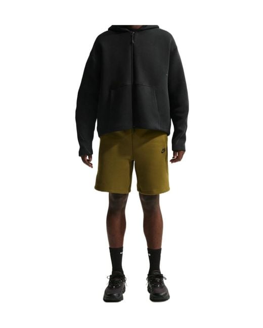 Nike Black Tech Fleece Full-Zip Hoodie for men