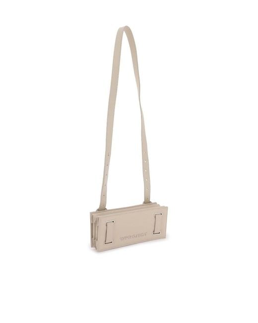 Y. Project Natural Logo Shoulder Bag for men
