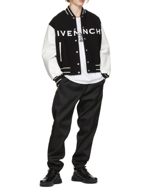 Givenchy Black Reversible Bomber Jacket for men