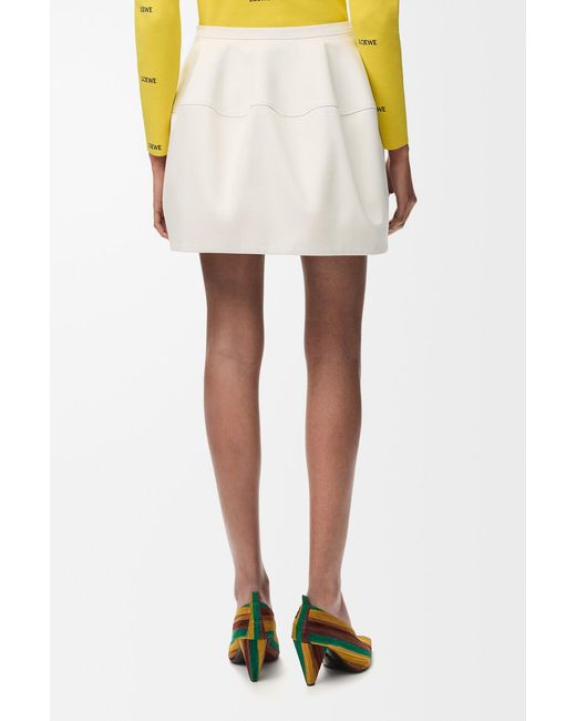 Loewe Natural Mini Skirt