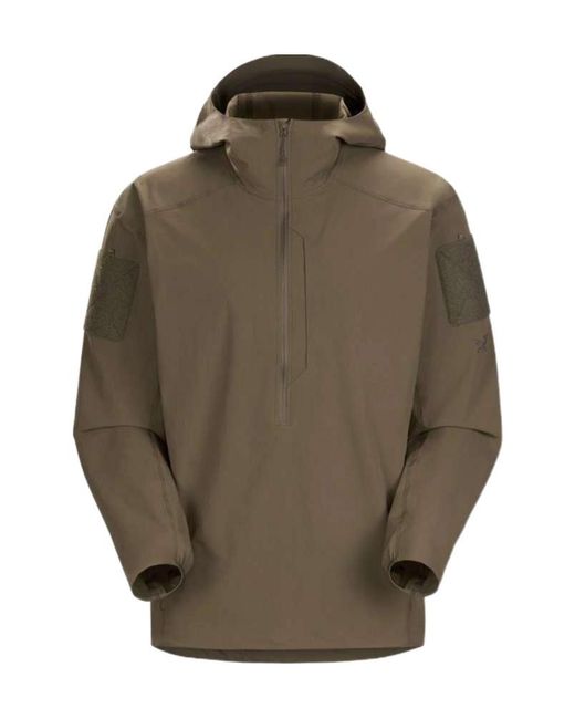 Arc'teryx Brown Gamma Hooded Jacket for men