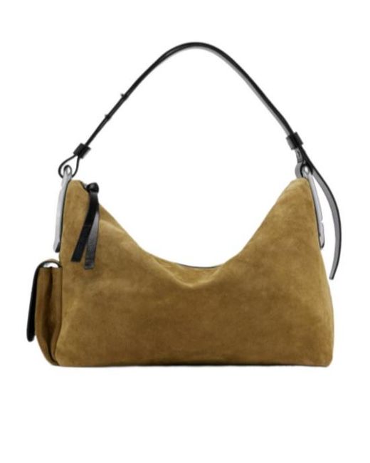 Marc Jacobs Multicolor Suede Scene Large Shoulder Bag