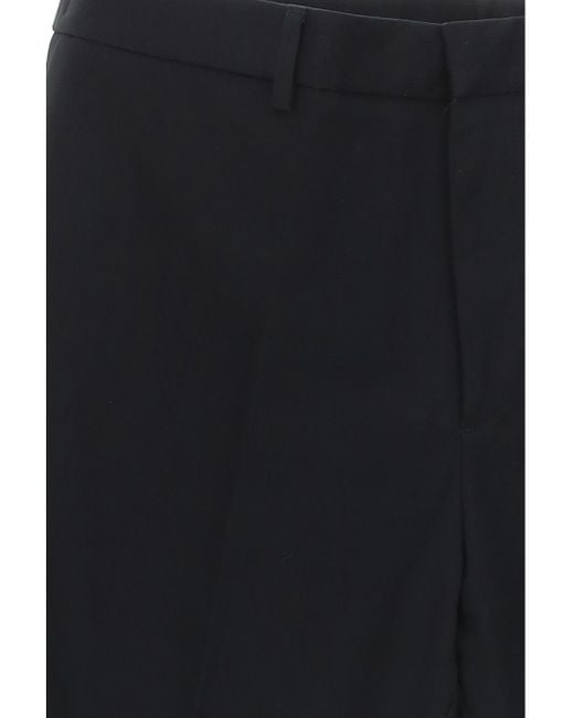 Jil Sander Black Low Rise Chino Pants for men