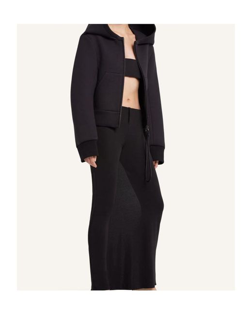 Courreges Black Cocoon Jacket