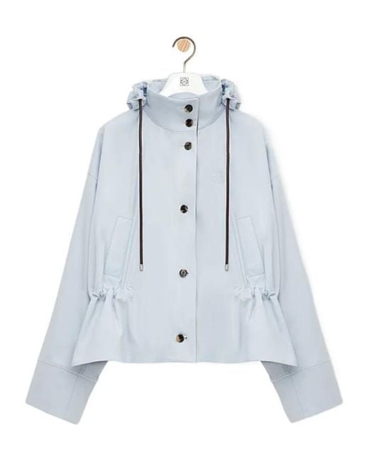 Loewe Blue Hooded Jacket