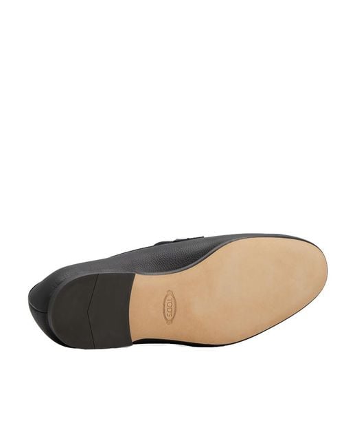 Tod's Black T Timeless Slip-On Loafers for men