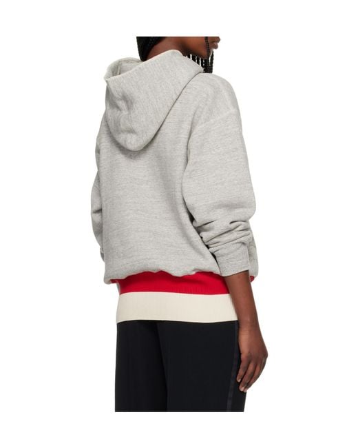 STEFAN COOKE Gray X Ag Spalding Collaboration Hoodie