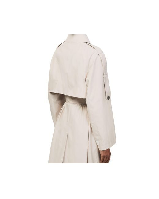 Max Mara Natural Long Trench Coat