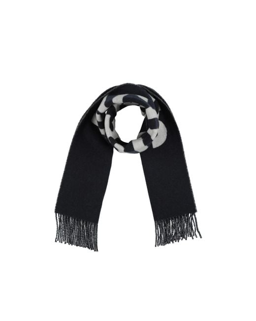 Jacquemus Black Two-Tone Wool Scarf