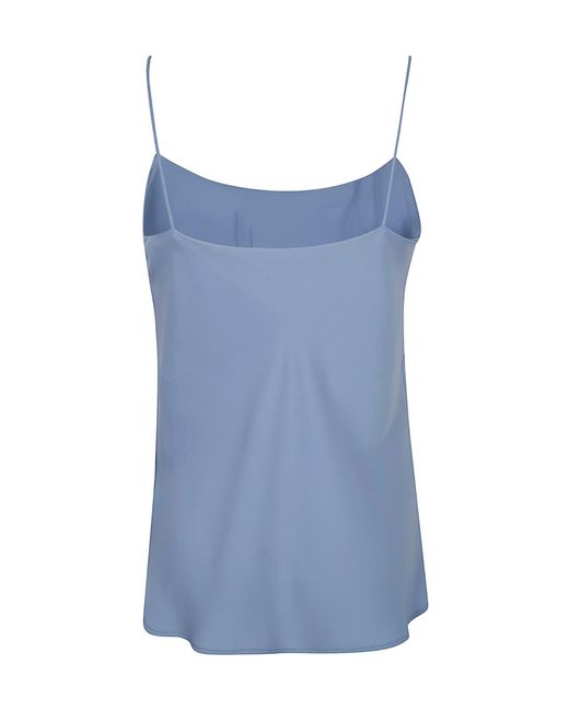 Herno Blue Spaghetti Strap Tank Top