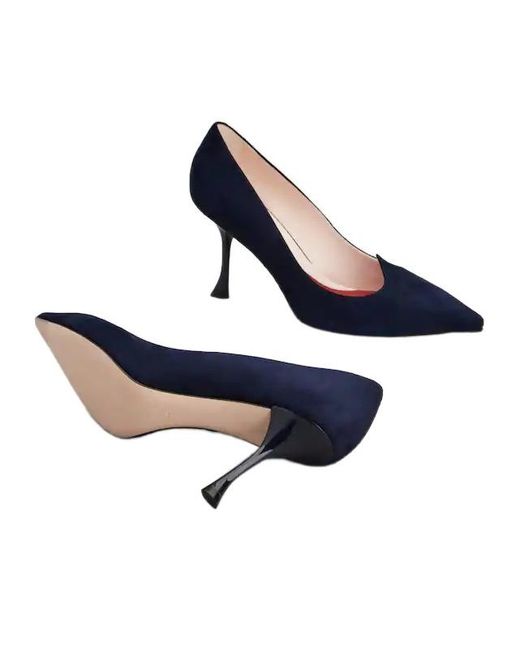 Roger Vivier Blue I Love Vivier Pumps