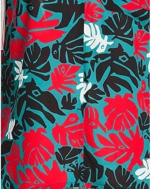 Marni Green V-Neck Printed Top