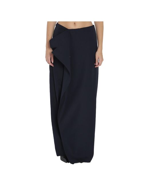 Jean Paul Gaultier Blue The Wraparound Pant Skirt