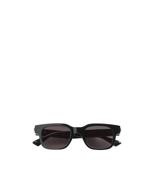Bottega Veneta Black Eyewear Classic Squared Sunglasses