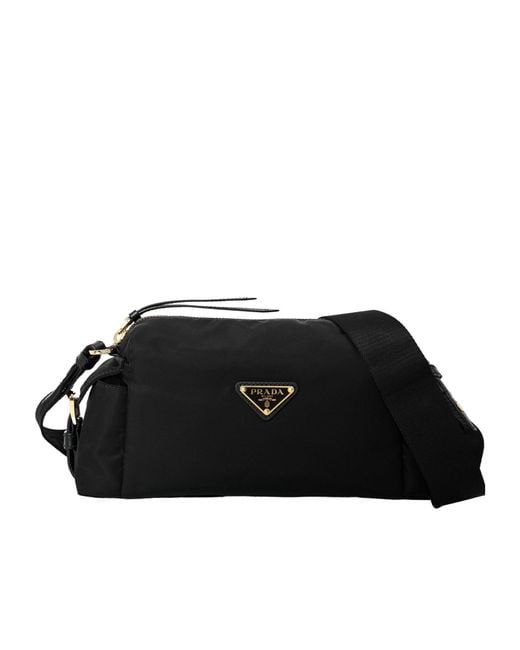 Prada Black Solid Color Shoulder Bag