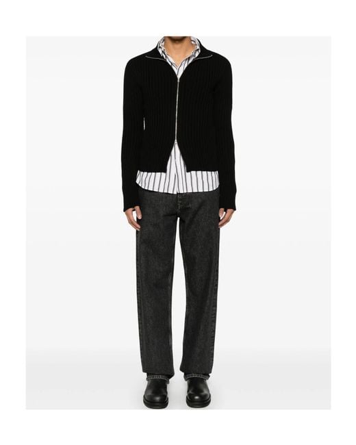 sunflower Black Belt Loop Jeans for men