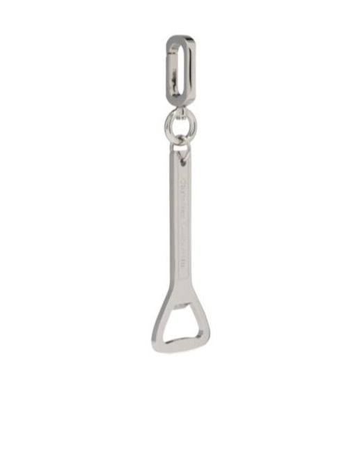 Christian Louboutin White Cl Opener Keyring for men