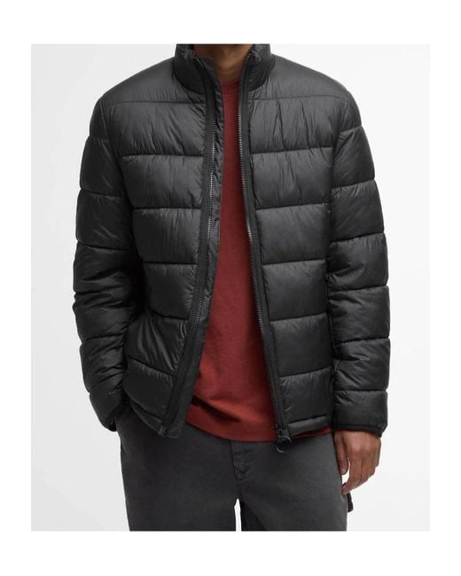 Barbour Black Offshore Padded Jacket for men