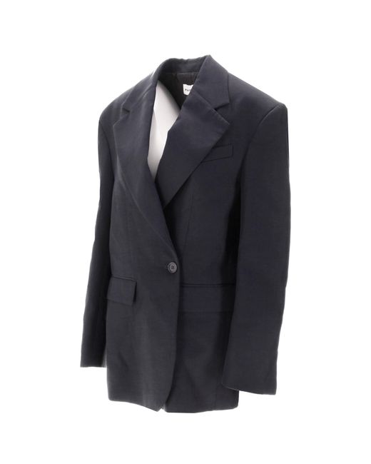 P.A.R.O.S.H. Blue Single-Breasted Blazer