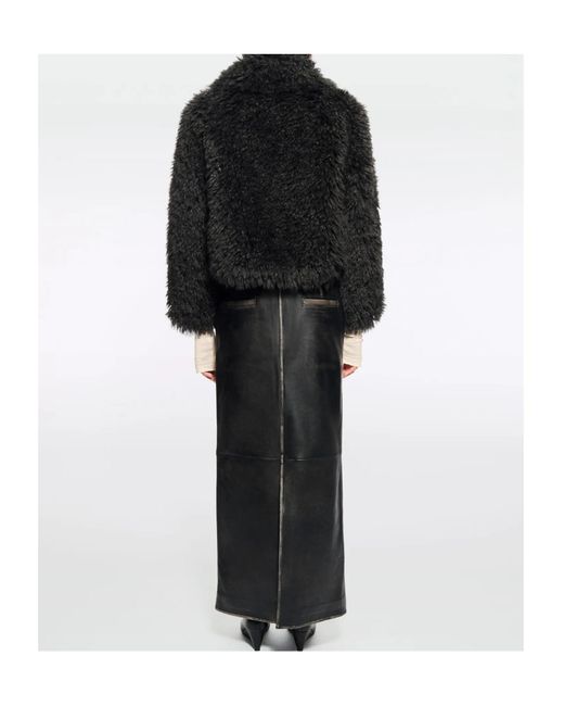 Stand Studio Black Zaylee Jacket