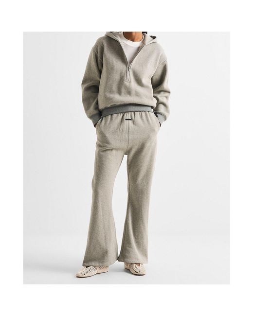 Fear Of God Gray Half-Zip Sweatshirt
