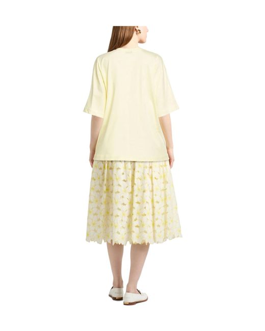 Burberry Natural Plain Basic T-Shirts