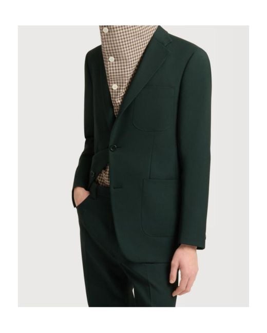 Marni Green Deep- Techno-Fabric Jacket for men