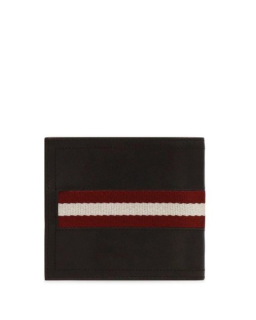 Bally Black Logo Wallet for men