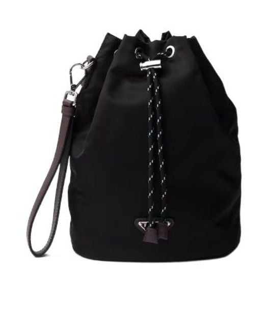 Prada Black Speedrock Pouch for men