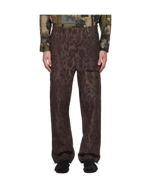 Uma Wang Gray Paxton Pants for men