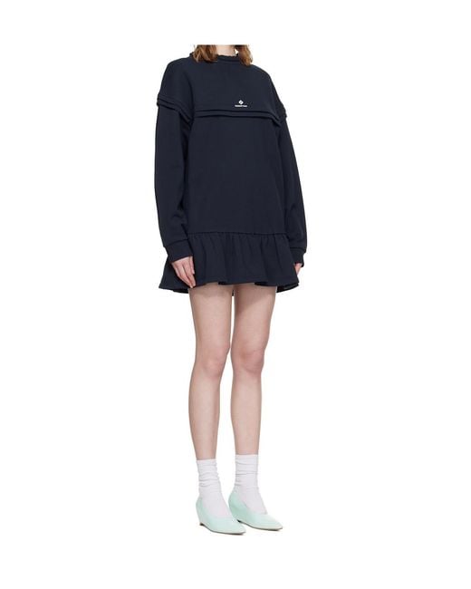 ShuShu/Tong Blue Long-Sleeved Dress