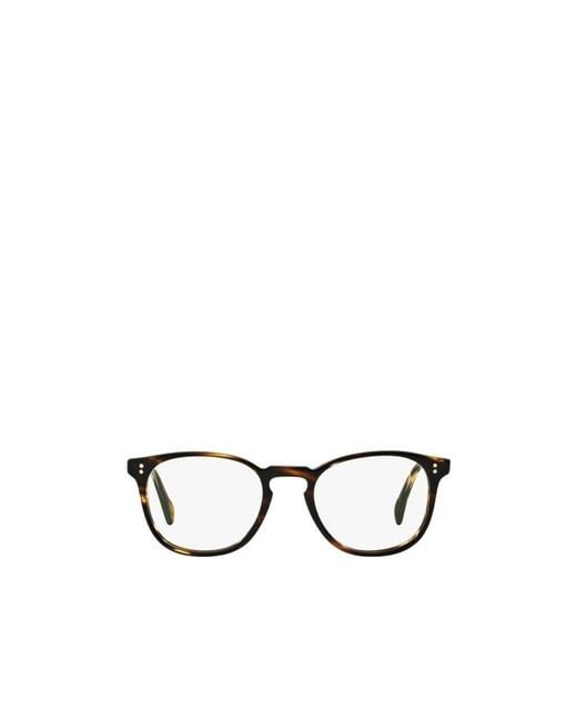 Oliver Peoples White Finley Esq. Glasses for men