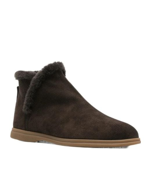 Henderson Brown Flat-Soled Sneakers