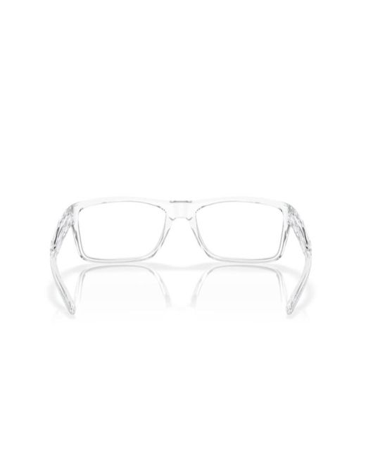Oakley White Rectangle-Frame Glasses for men