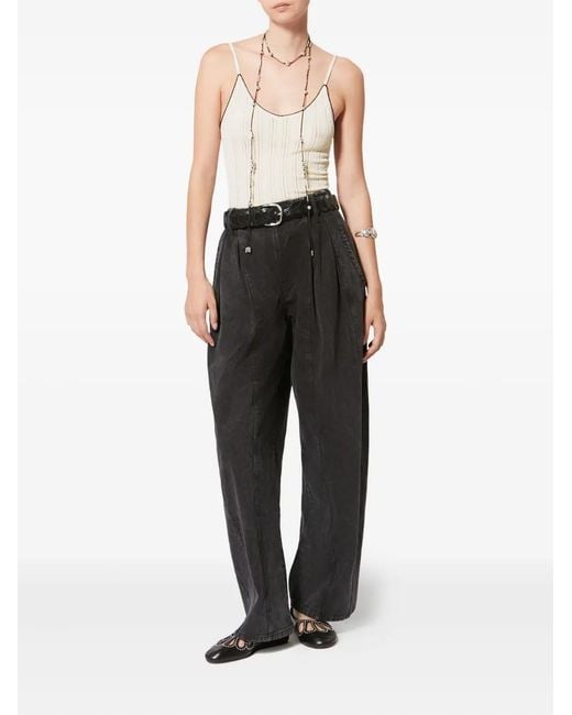 Isabel Marant Natural Knitted Tank Top India
