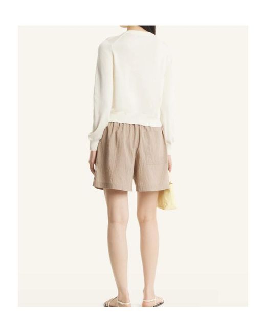Maison Kitsuné White Maison Kitsuné Baby Fox Regular Cardigan