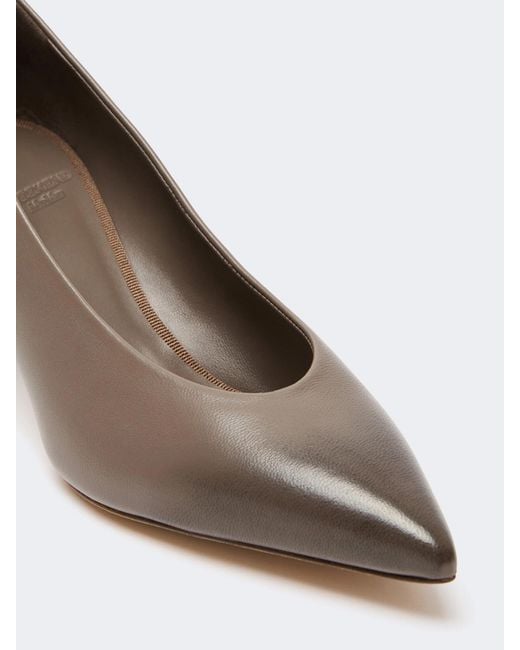 Weekend by Maxmara Brown Decollete Pointed Toe Pumps