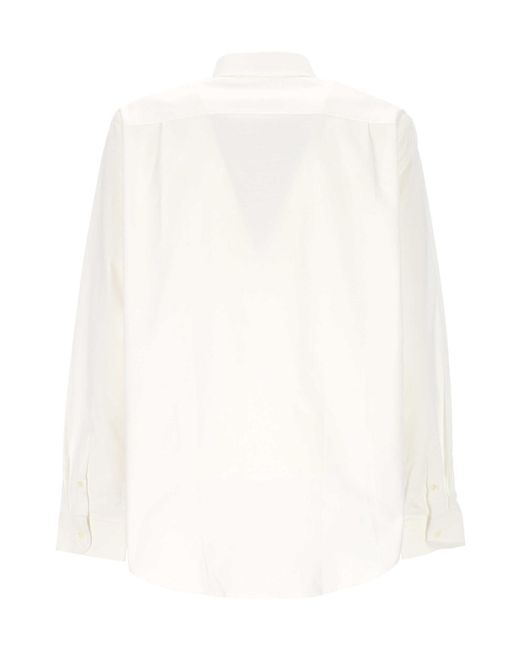 Junya Watanabe White Buttoned Shirt for men