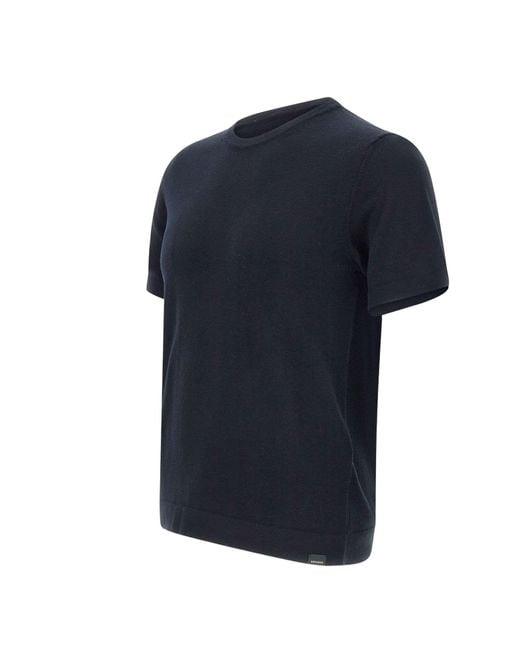 Woolrich Blue Regular Fit T-Shirt for men