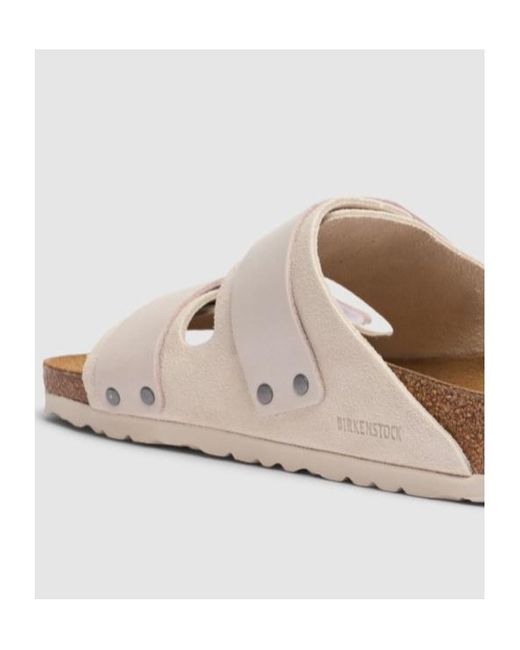 Birkenstock White Open-Toed Sandals