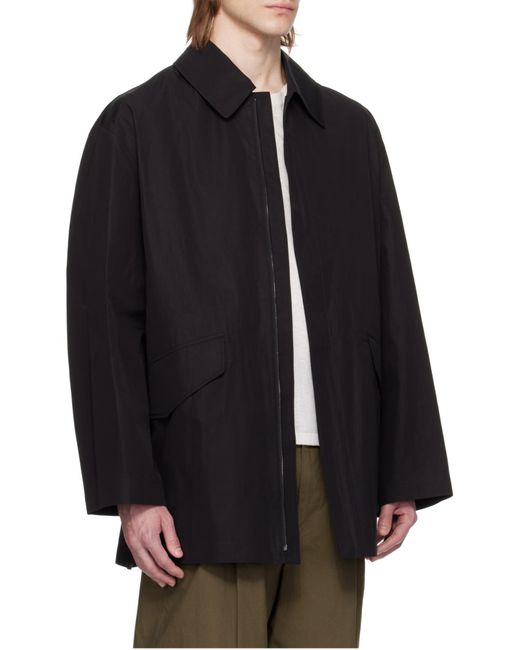 The Row Black Noe Jacket for men